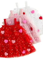 Load image into Gallery viewer, Baby Girl My Valentine Heart Tulle Dress - Pink - Fox Baby &amp; Co
