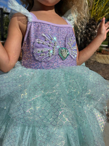 Mermaid Luxe Princess Birthday Party Dress - Fox Baby & Co