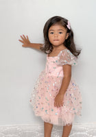 Load image into Gallery viewer, Kids girls Butterfly Shimmer Tulle Dress - Fox Baby &amp; Co
