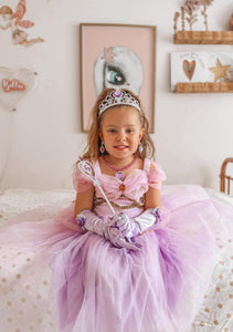 Iris Enchanted Princess Luxe Birthday Party Dress Costume - Fox Baby & Co