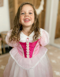 Pretty in Pink Princess Birthday Party Dress Costume - Fox Baby & Co