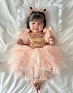 Giselle Sparkle Tulle Birthday Dress - Pre order - Fox Baby & Co