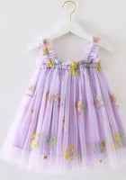 Load image into Gallery viewer, Arabella Garden Floral Tulle Birthday Dress - lilac - Fox Baby &amp; Co
