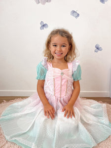 Rainbow Pastel Mermaid Princess Party Dress Costume - Fox Baby & Co