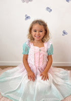 Load image into Gallery viewer, Rainbow Pastel Mermaid Princess Party Dress Costume - Fox Baby &amp; Co
