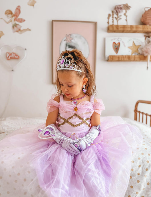 Iris Enchanted Princess Luxe Birthday Party Dress Costume - Fox Baby & Co