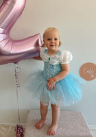 Load image into Gallery viewer, New Snow Princess Birthday Tutu - Fox Baby &amp; Co
