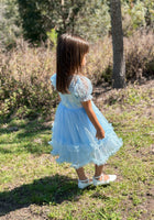 Load image into Gallery viewer, Snow Sapphire Princess Party Dress - Fox Baby &amp; Co
