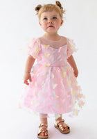 Load image into Gallery viewer, Kids girls Whimsical Butterfly Rainbow Luxe Tulle Dress (pre order) - Fox Baby &amp; Co
