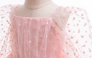 Oh My Heart Luxe Little Girls Tulle Party Dress - Pink - Fox Baby & Co