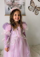 Load image into Gallery viewer, Violet Princess Birthday Long Sleeve Party Dress Costume - Fox Baby &amp; Co
