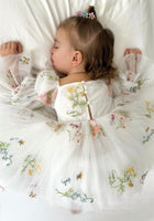 Load image into Gallery viewer, Fairy Wonderland Long Sleeve Luxe Tulle Dress (pre order) - Fox Baby &amp; Co
