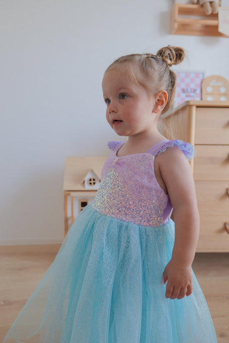 New Pearl Mermaid Princess Birthday Party Dress - Fox Baby & Co