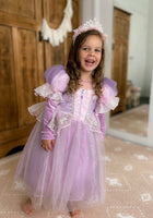 Load image into Gallery viewer, Violet Princess Birthday Long Sleeve Party Dress Costume - Fox Baby &amp; Co
