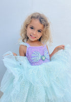 Load image into Gallery viewer, Mermaid Luxe Princess Birthday Party Dress - Fox Baby &amp; Co
