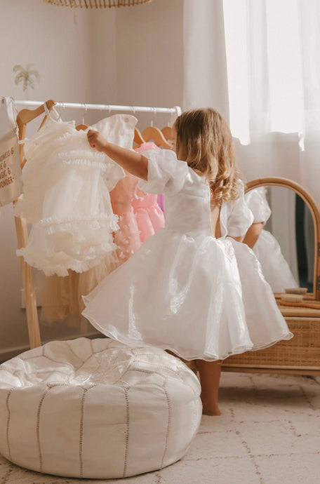 Kids little girls Bonnie Luxe Party Dress (pre order) - Fox Baby & Co