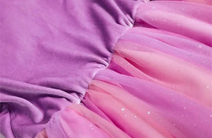 Enchanted Rapunzel Long Sleeve Princess Birthday Long Sleeve Party Dress Costume - Fox Baby & Co