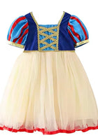 Load image into Gallery viewer, Classic Snow White Princess Birthday Party Dress Costume &amp; Headband - Fox Baby &amp; Co
