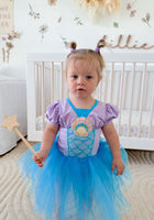 Load image into Gallery viewer, Mermaid Princess Birthday Tutu - Fox Baby &amp; Co
