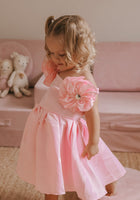 Load image into Gallery viewer, Kids little girls Talulah Flower Party Dress - Pink (pre order) - Fox Baby &amp; Co
