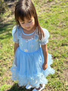 Snow Sapphire Princess Party Dress - Fox Baby & Co