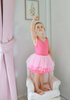 Load image into Gallery viewer, Kids little girls My First Ballerina Tutu - Hot Pink - Fox Baby &amp; Co
