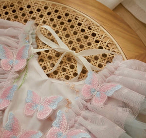 Whimsical Dreamy Butterfly Romper & Bow Headband (pre order) - Fox Baby & Co