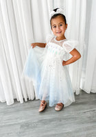 Load image into Gallery viewer, White Snow Princess Birthday Party Dress
