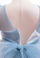 Load image into Gallery viewer, Snow Elsa Princess Birthday Party Dress Costume
