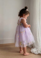 Load image into Gallery viewer, Arabella Garden Floral Tulle Birthday Dress - lilac - Fox Baby &amp; Co
