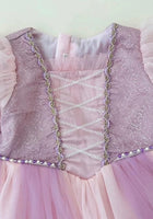 Load image into Gallery viewer, Rapunzel Luxe Princess Birthday Party Dress Costume - Fox Baby &amp; Co
