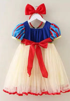 Load image into Gallery viewer, Classic Snow White Princess Birthday Party Dress Costume &amp; Headband - Fox Baby &amp; Co
