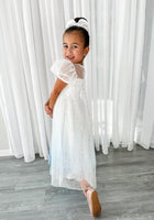 Load image into Gallery viewer, White Snow Princess Birthday Party Dress
