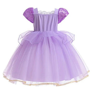 Rapunzel Princess Birthday Luxe Party Dress Costume (pre order) - Fox Baby & Co