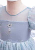 Load image into Gallery viewer, Snow Elsa Princess Birthday Party Dress Costume
