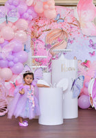 Load image into Gallery viewer, Iris Butterfly Luxe Little Girls Tulle Dress - Lilac - Fox Baby &amp; Co
