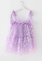 Load image into Gallery viewer, Sparkle Snow Princess Kids little Girls Tulle Dress - Purple - Fox Baby &amp; Co
