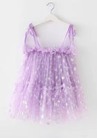 Load image into Gallery viewer, Sparkle Snow Princess Kids little Girls Tulle Dress - Purple
