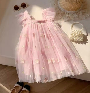 Whimsical Butterfly Fairy Tulle Birthday Dress - Fox Baby & Co