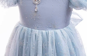 Snow Elsa Princess Birthday Party Dress Costume