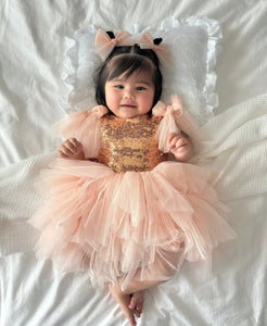 Giselle Sparkle Tulle Birthday Dress - Pre order - Fox Baby & Co