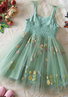 Load image into Gallery viewer, Birthday Tulle Frill Dress - Mint Floral - Fox Baby &amp; Co
