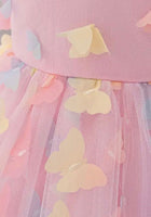 Load image into Gallery viewer, Kids girls Whimsical Butterfly Rainbow Luxe Tulle Dress (pre order) - Fox Baby &amp; Co
