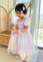 Load image into Gallery viewer, Jasmine Shimmer Princess Party Dress Costume with cape - Fox Baby &amp; Co
