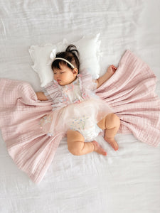 Whimsical Dreamy Butterfly Romper & Bow Headband (pre order) - Fox Baby & Co