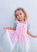 Load image into Gallery viewer, Rainbow Pastel Mermaid Princess Party Dress Costume - Fox Baby &amp; Co
