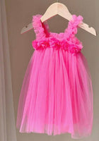 Load image into Gallery viewer, Florence Floral Birthday Tulle Dress - Pink (pre order) - Fox Baby &amp; Co
