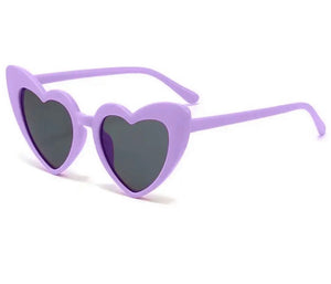Baby/Kid Girl Love Heart Sunglasses - Purple - Fox Baby & Co