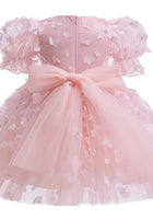 Load image into Gallery viewer, Kids girls Annabella Butterfly Luxe Tulle Dress - Baby Pink - Fox Baby &amp; Co
