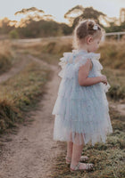 Load image into Gallery viewer, Enchanted Tulle Princess Tulle Birthday Dress Blue - Fox Baby &amp; Co
